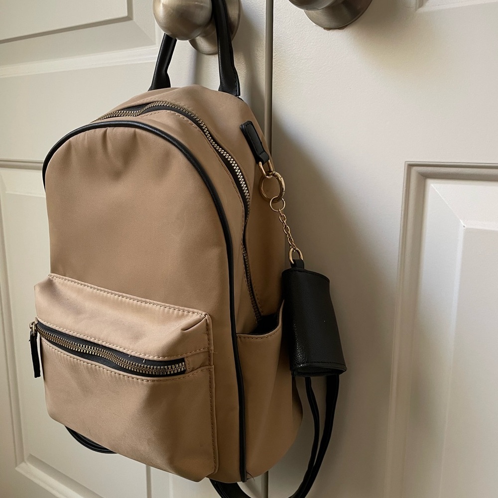 Tan Backpack - Picture 3 of 6